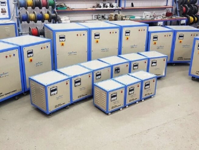 Servo stabilizers of different sizes in one line