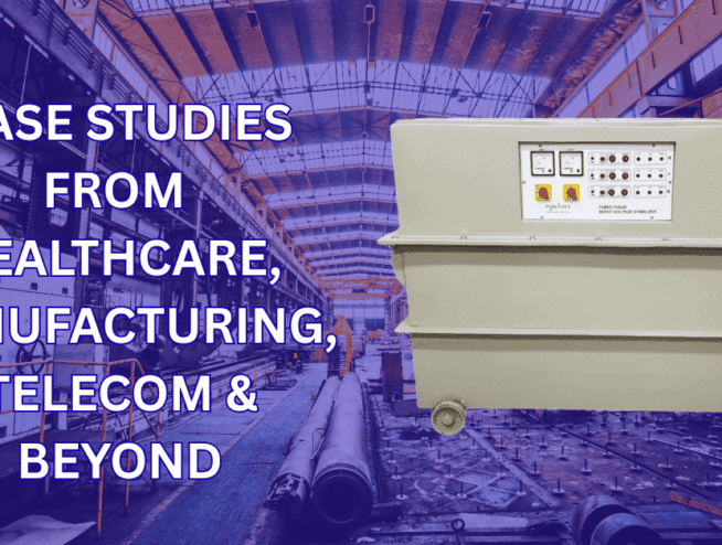 Feature image showing servo stabilizer